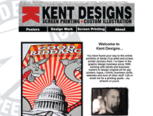 Tablet Screenshot of kentdesigns.com